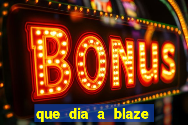 que dia a blaze paga o cashback